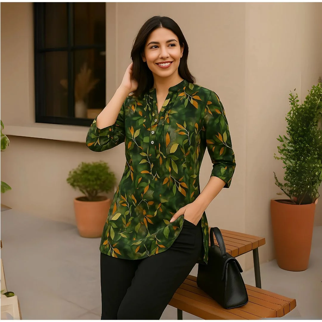 cool-comfy-tropical-print-summer-shirt-for-women